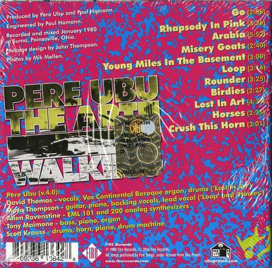 Art of Walking (Digipack) - CD Audio di Pere Ubu - 2
