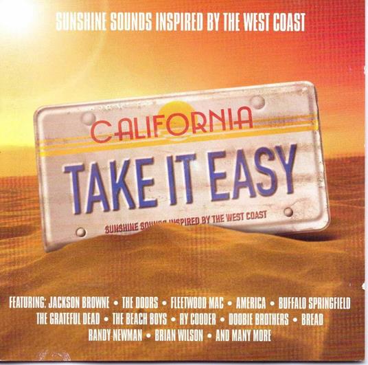 Take It Easy: Sunshine Sounds Inspired By The West Coast - CD Audio