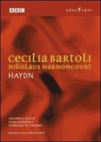 Cecilia Bartoli. Nikolaus Harnoncourt. Haydn (DVD) - DVD di Cecilia Bartoli,Franz Joseph Haydn,Nikolaus Harnoncourt,Concentus Musicus Wien
