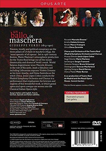 Giuseppe Verdi. Un ballo in maschera (DVD) - DVD di Giuseppe Verdi,Marcelo Alvarez,Violeta Urmana - 3