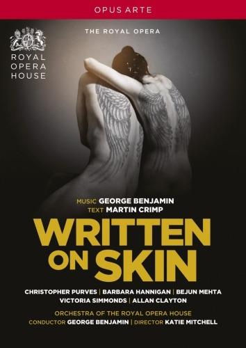 George Benjamin. Written on Skin (DVD) - DVD di George Benjamin,Barbara Hannigan,Bejun Mehta,Christopher Purves
