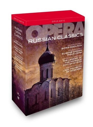 Russian Opera Classics (8 DVD) - DVD di Modest Mussorgsky