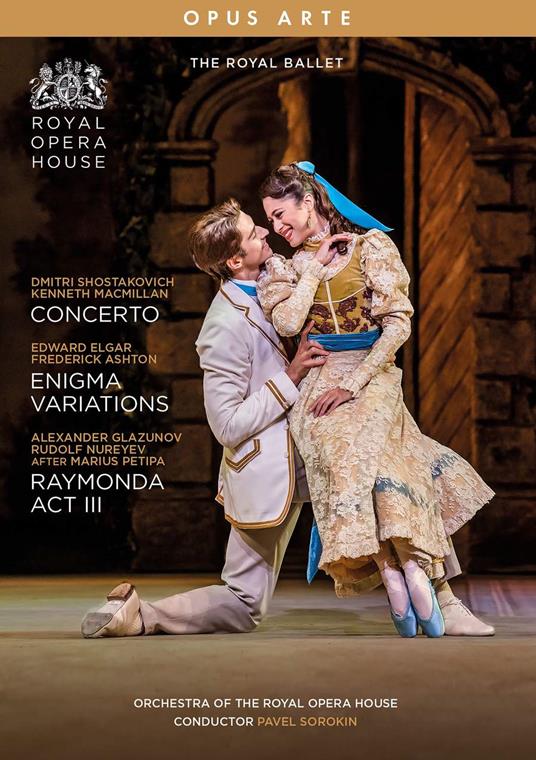 Royal Ballet: Concerto, Enigma Variations, Raymonda Act III (DVD) - DVD