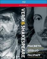 Giuseppe Verdi. Verdi & Shakespere: Macbeth, Otello, Falstaff (3 Blu-ray) - Blu-ray di Giuseppe Verdi