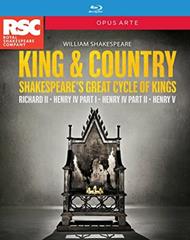 King & Country: Riccardo II, Enrcico IV, Enrico V (4 Blu-ray)