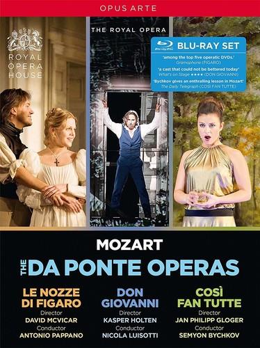 The Da Ponte Operas (4 Blu-Ray) - Blu-ray di Wolfgang Amadeus Mozart