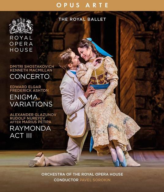 Royal Ballet: Concerto, Enigma Variations, Raymonda Act III (Blu-ray) - Blu-ray