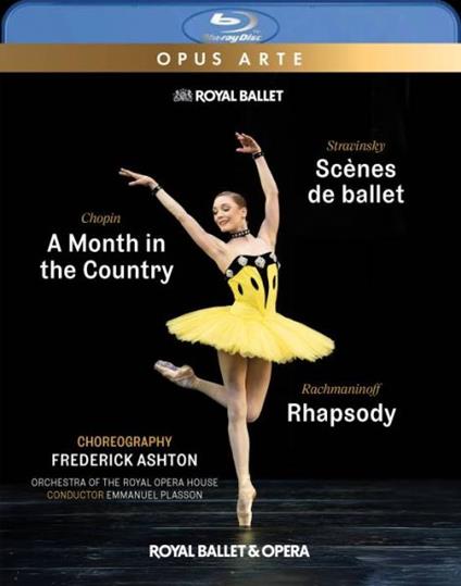 Scènes de ballet - A Month in the Country - Rhapsody - Blu-ray di Emmanuel Plasson