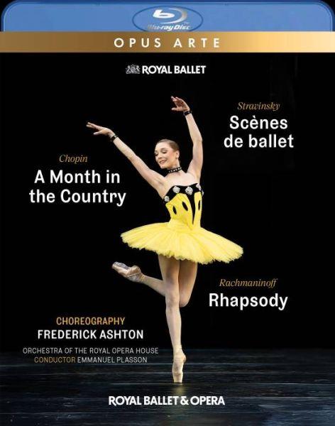 Scènes de ballet - A Month in the Country - Rhapsody - Blu-ray di Emmanuel Plasson