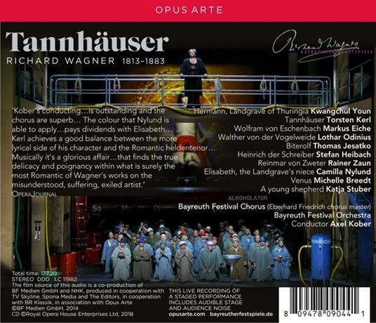 Tannhäuser - CD Audio di Richard Wagner,Sebastian Baumgarten - 2