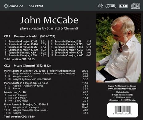 John McCabe plays sonatas by... - CD Audio di Domenico Scarlatti,John McCabe - 2