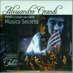 Motetti a cinque voci - CD Audio di Alessandro Grandi