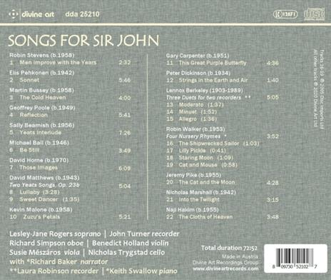 Songs for Sir John - CD Audio di Michael Ball - 2
