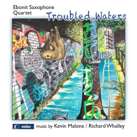 Troubled Waters - CD Audio di Ebonit Saxophone Quartet