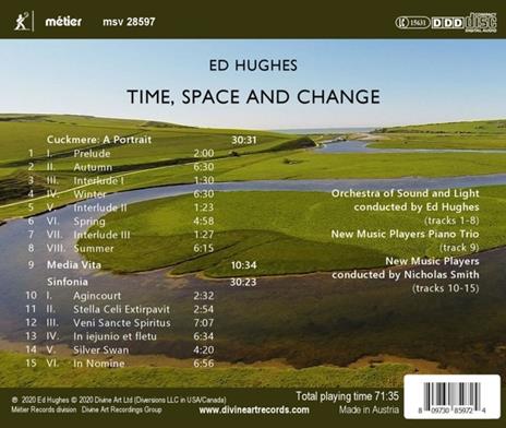 Time, Space & Change - CD Audio di Ed Hughes - 2