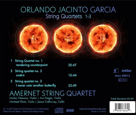 String Quartets - CD Audio di Jacinto Garcia - 2