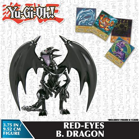 Yu-gi-oh! Action Figura Red-eyes Black Dragon 10 Cm Boti - 3