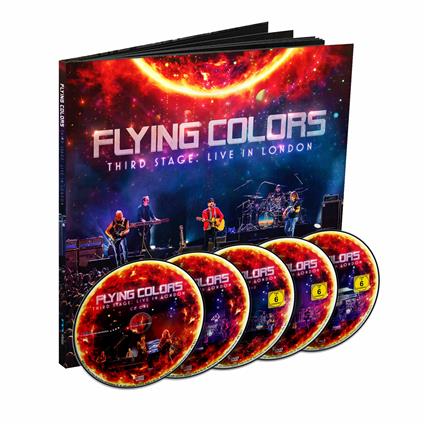 Third Stage. Live in London (Earbook Edition) - CD Audio + DVD + Blu-ray di Flying Colors