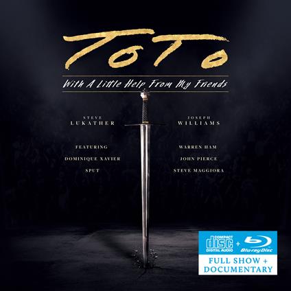 With a Little Help from My Friends (CD + Blu-ray) - CD Audio di Toto