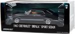 Greenlight Collectibles: 1:24 1967 Chevrolet Impala Sport Sedan - Tuxedo Black