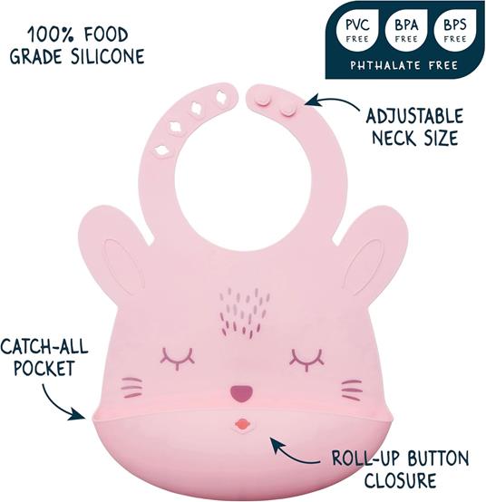 Tiny Twinkle Sb-R-Pn - Bavaglino In Silicone Animaletti Del Bosco - 4