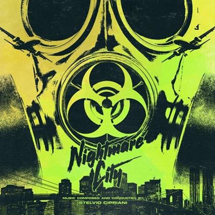 Nightmare City (Green Acid Vinyl) (Colonna Sonora) - Vinile LP di Stelvio Cipriani