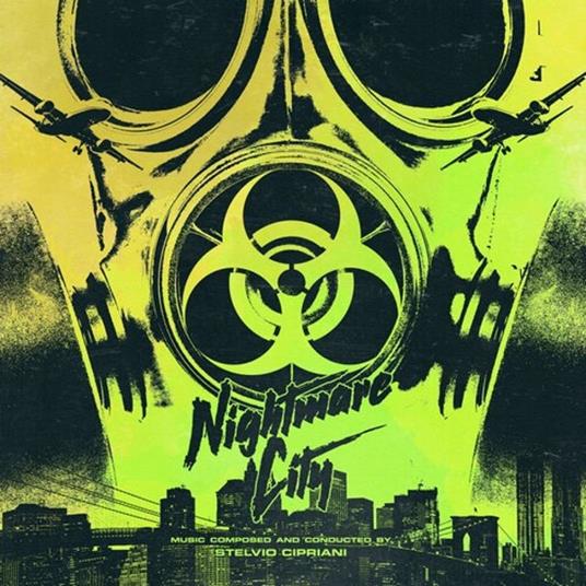 Nightmare City (Green Acid Vinyl) (Colonna Sonora) - Vinile LP di Stelvio Cipriani