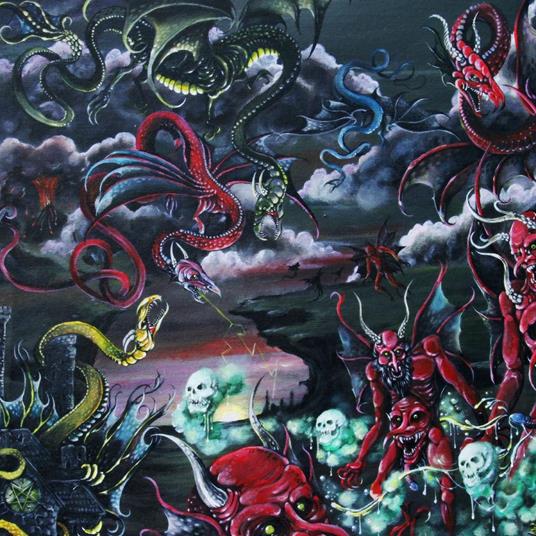 Through Sheer Will And Black Magic - Vinile LP di Daeva