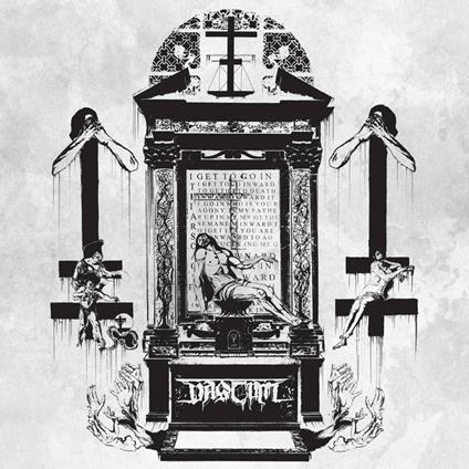 Inward To Gethsemane (Blood Red - Silver Edition) - Vinile LP di Vastum