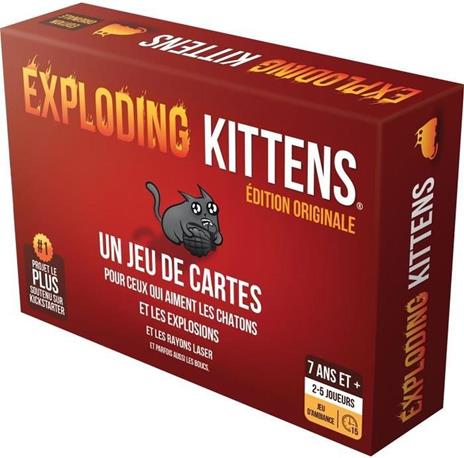 Gioco da tavolo - ASMODEE - Exploding Kittens - 2