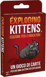 Exploding Kittens Edizione per 2 Giocatori . Base - ITA. Gioco da tavolo