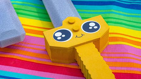 Colpiamoci a vicenda con Spade finte. Gioco da tavolo - 5