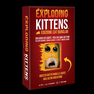 Asmodee Exploding Kittens Cat Burglar, Gioco da Tavolo, 7+ Anni, 2-5 Giocatori, Edizione in Italiano