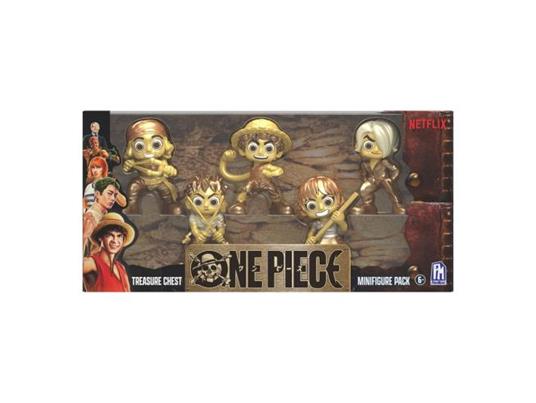 One Piece Mini Figures Set Gold 6 Cm BOTI