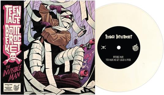 The Invisible Man (7" White Vinyl) - Vinile 7'' di Teenage Bottlerocket