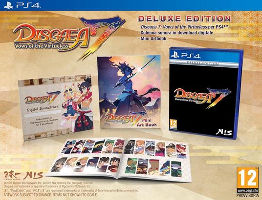 Disgaea 7: Vows of the Virtueless Deluxe Ed. - PS4 - 2