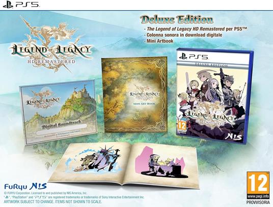 The Legend of Legacy HD Remastered - PS5 - 2