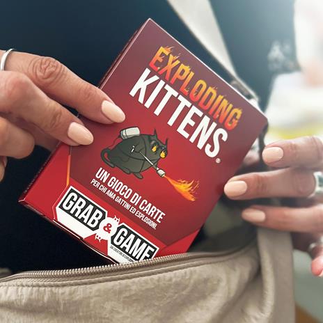 Exploding Kittens Grab & Game 2.0. Gioco da tavolo - 2
