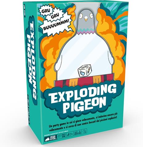 Exploding Pigeon. Gioco da tavolo