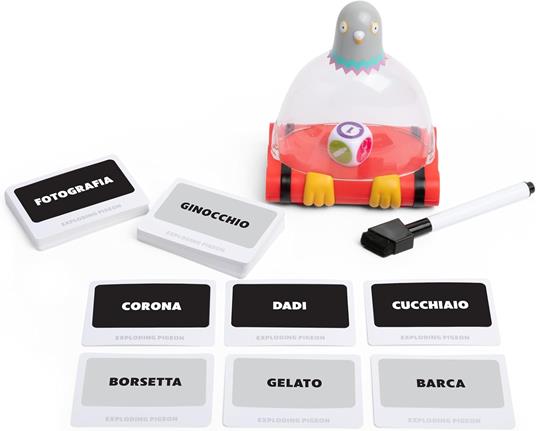 Exploding Pigeon. Gioco da tavolo - 2