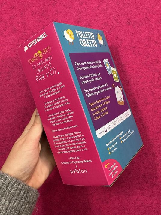 Polletto Culetto. Gioco da tavolo - 3
