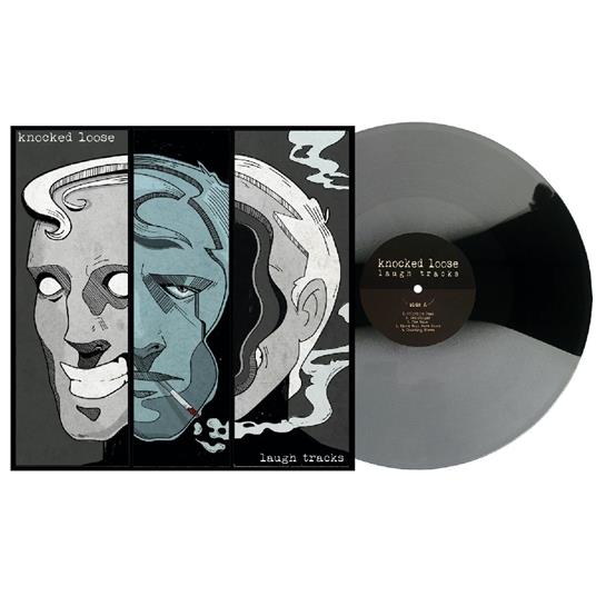 Laugh Tracks (Silver-Black Tri-Stripe Vinyl) - Vinile LP di Knocked Loose
