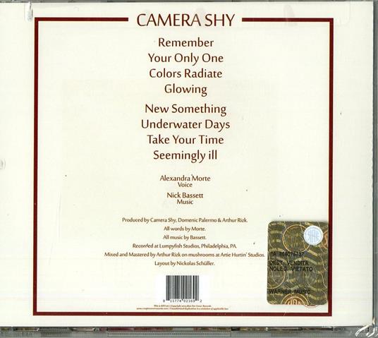 Camera Shy - CD Audio di Camera Shy - 2
