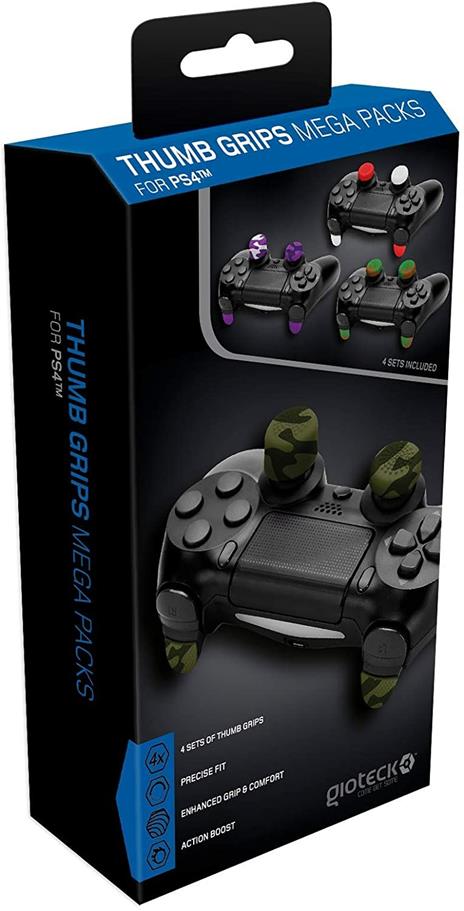 Gioteck TGMPPS4-11-MU accessorio di controller da gaming Impugnatura del grilletto - 6