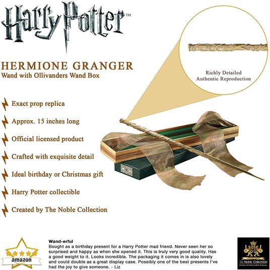Harry Potter: Bacchetta Magica Deluxe di Hermione Granger - 4