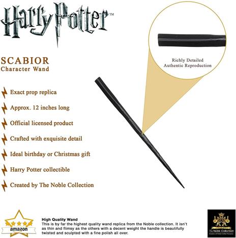 Harry Potter: Bacchetta Magica di Scabior - 4