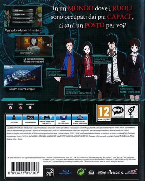 Psycho-Pass: Mandatory Happiness - PS4 - 3