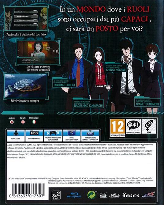 Psycho-Pass: Mandatory Happiness - PS4 - 3