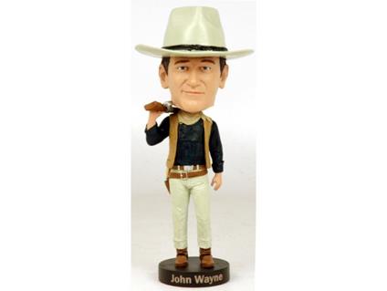 Figura John Wayne Versione Cowboy Testa Oscillante 20 cm Royal Bobbles
