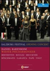 Salzburg Opening Concert 2010 (DVD) - DVD di Ludwig van Beethoven,Anton Bruckner,Pierre Boulez,Daniel Barenboim,Wiener Philharmoniker